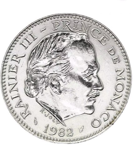 Monaco francs 1982 prince - 1982,