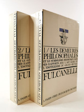 FULCANELLI, LES DEMEURES PHILOSOPHALES, J.J. PAUVERT 1973, ÉDITION PAPIER ÉPAIS