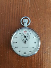 Montre Chronographe LEMANIA - Montres Swiss Made - Acier Vintage