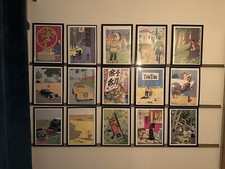 lot 15 cadres Tintin Album