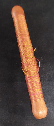 Bobine bois avec fil - bobine, de