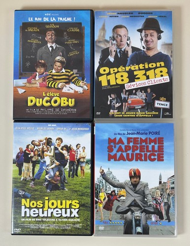 Lot dvd élève - ducobu, +