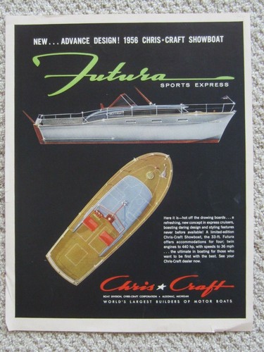 1956 chris craft futura - 1956, 'futura'
