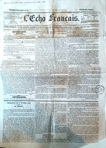 Vieux journal l echo - vieux, l'echo