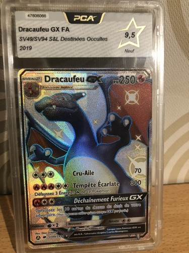 Carte pokémon pca dracaufeu - carte,