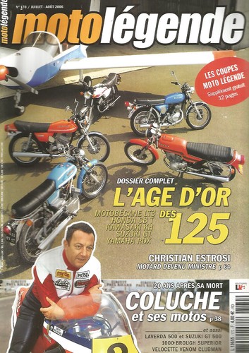 Moto legende 170 motobecane - n°170,