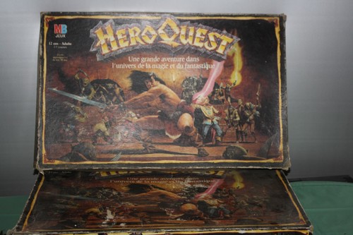 Lot heroquest 1989 1 - mb, jeu