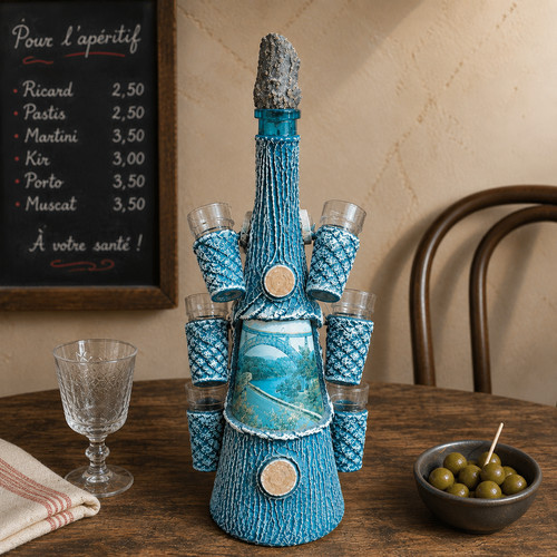 Ancienne bouteille liqueur - ancienne,