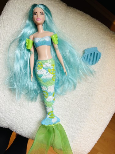 Poupée barbie sirène - poupée,