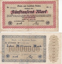 Allemagne - lot 2 x notgeld -