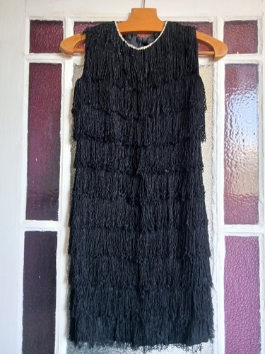 Robe franges charleston - ,