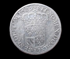 Louis XIIII, Demi Écu De Flandres 1685 A PARIS