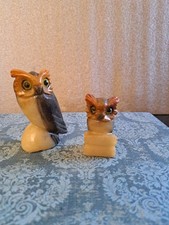 2 figurines en albâtre