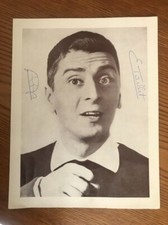 "Edmond Taillet" Photo Originale Dédicacée (1960) / 18x24cm/ Capitaine la tortue