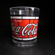 Verre 25 cl Coca-Cola design vintage XX art déco table bar bureau maison N8150  