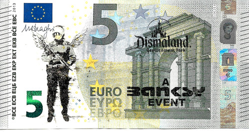 Banksy flying copper - flying, 5