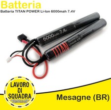 Batterie Li-Ion 6000 mAh 7.4V