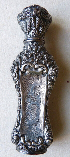 Flacon parfum argent - parfum,