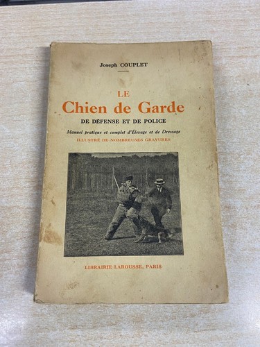 Livre chien garde de - de,