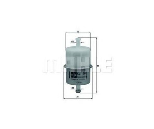 Filtre essence jmp ø8mm - à,