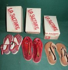 3 ANCIENNES PAIRES DE