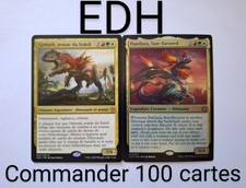 MTG Commander deck Gishath / Pantlaza Protégé du Soleil 100 Cartes Magic EDH