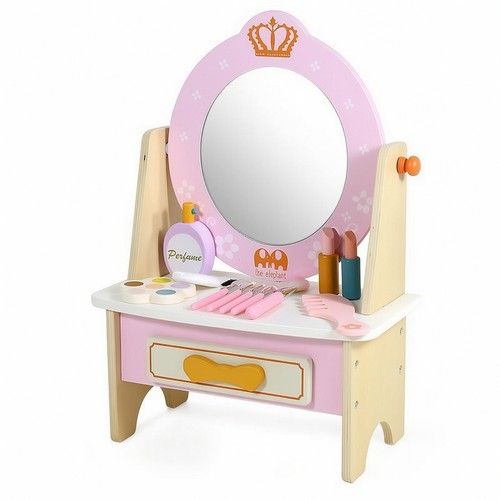 Coiffeuse table rose jeu - table,