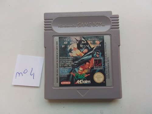 Batman forever sur gameboy - forever,