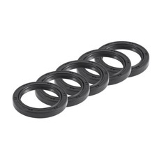 Joint d'huile universel TC double lèvre 40x55x7mm NBR noir pour 5 pièces