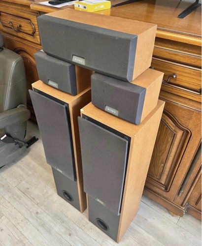 Lot enceintes en - de,