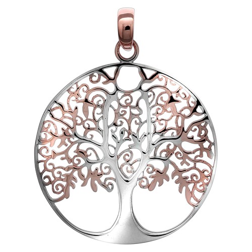 Pendentif argent sterling - en,
