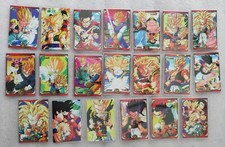 LOT de 20 CARTES différentes DRAGON BALL Z  DBZ