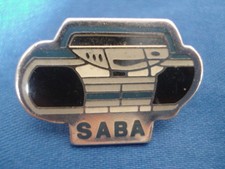 PINS SABA ELECTROMENAGER MULTIMEDIA TV RADIO VINTAGE PIN'S wxc j