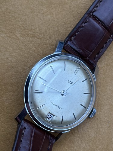 Montre vintage lip calendrier - lip,