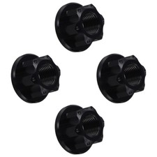 Jeu de 4 ??crous de roue v??lo