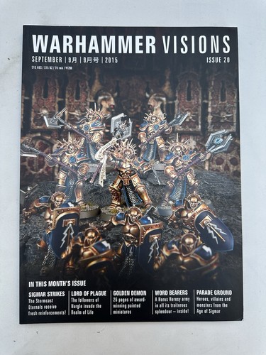 Warhammer visions issue - warhammer,