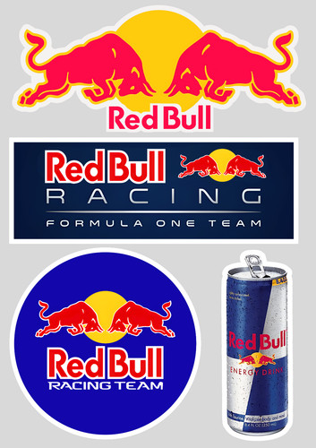 Stickers xxl vinyle red - 4x,