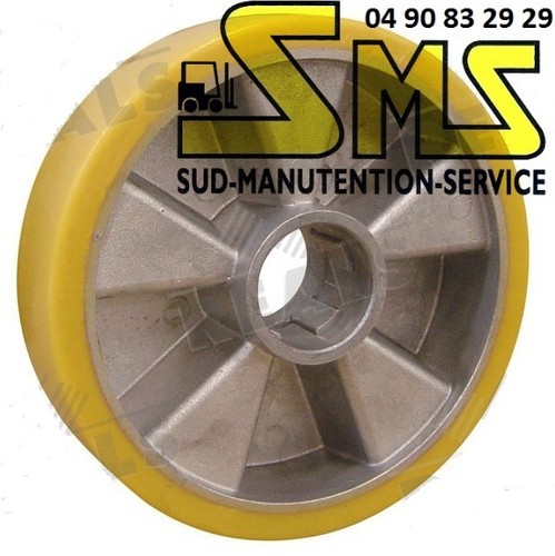 Roue directrice vulkollan - roue,