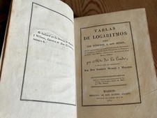 Livre Ancien TABLES DE