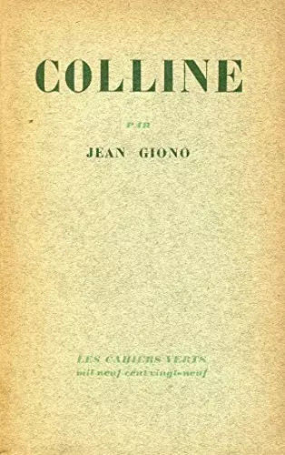Colline jean giono - jean,