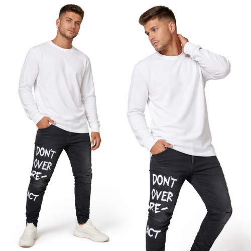 Jeans homme denim pantalons - jeans,