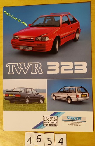 Twr mazda 323 - twr, brochure