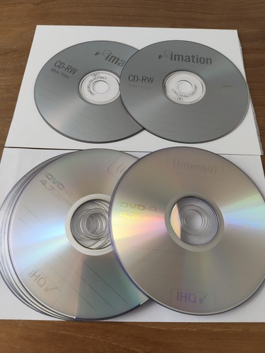 Lot dvd vierges - et,