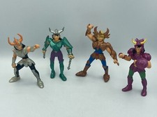 YOLANDA Vintage 1987 lot 4 Figurines PVC loose SAINT SEIYA Chevaliers Zodiaque