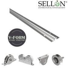 Rail De Sol V-Forme Avec Roues