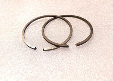 2 SEGMENTS VINTAGE AB-FRANCE 51,5 x 2mm ERGOT EXTERNE MOTOS ANCIENNES OLD STOCK!