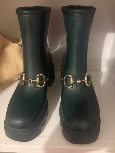 Gucci rainboots green size - rainboots, 39