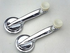 1958 1958 58 59 Voiture Ford Long Porte Fenêtre Cranker Neuf Blanc Bouton Neuf