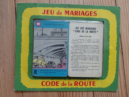 Ancien jeu cartes - jeu,