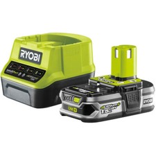 Ryobi RC18120-115 18 V 1,5 Ah Lithium + Piles & Chargeur Rapide